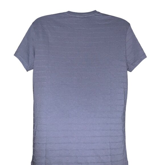 Goodfellow & Co Mens Blue Striped Short Sleeve Casual T-Shirt Size Medium - Picture 3 of 9